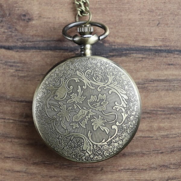 Taschenuhr mit Oktopus